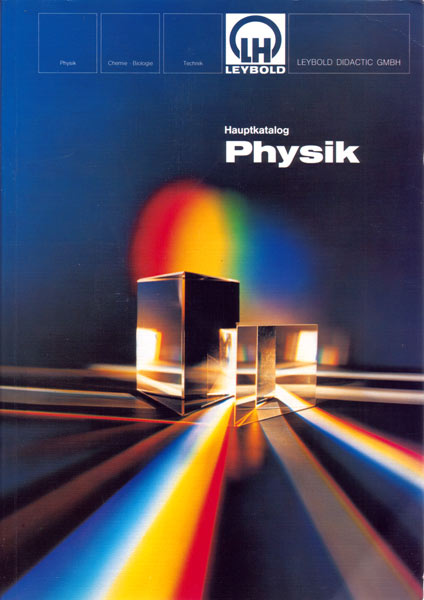 Titelseite Leybold-Katalog 1992