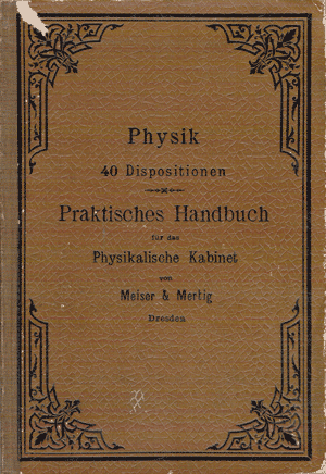 Titelbild Meiser & Mertig 40 Dispositionen