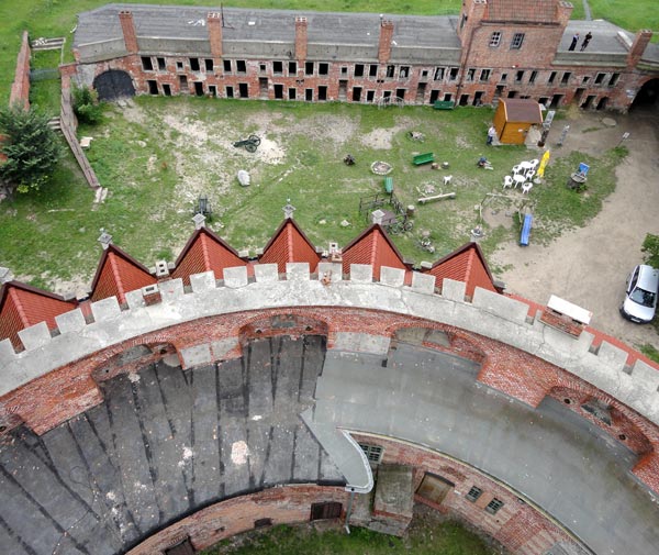 Innenhof Festung Weichselmünde