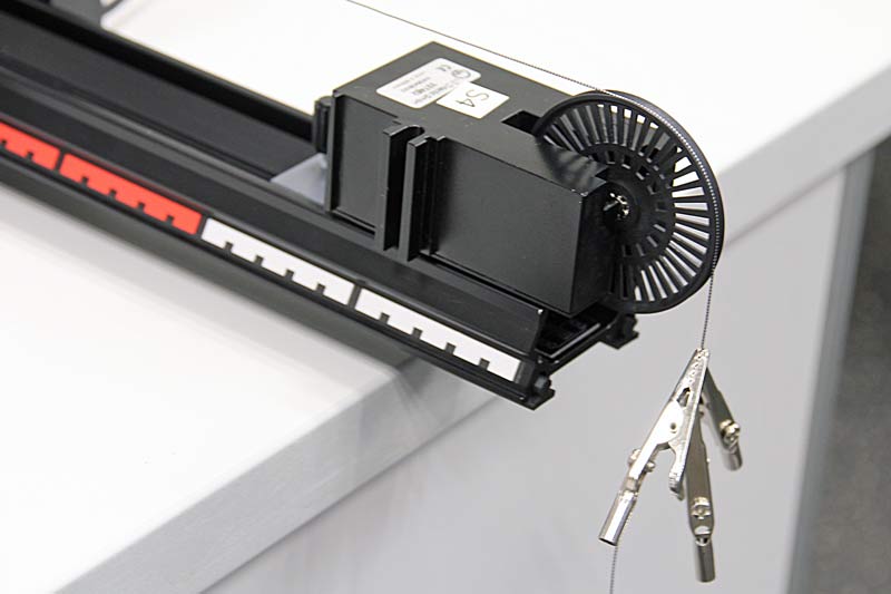 Speichenrad in Kombi-Lichtschranke