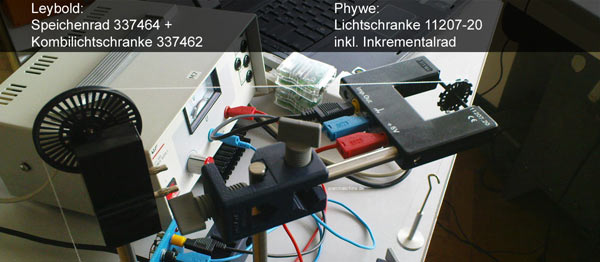 Speichenräder von Phywe und Leybold