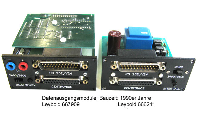 Leybold 666211 und 667909